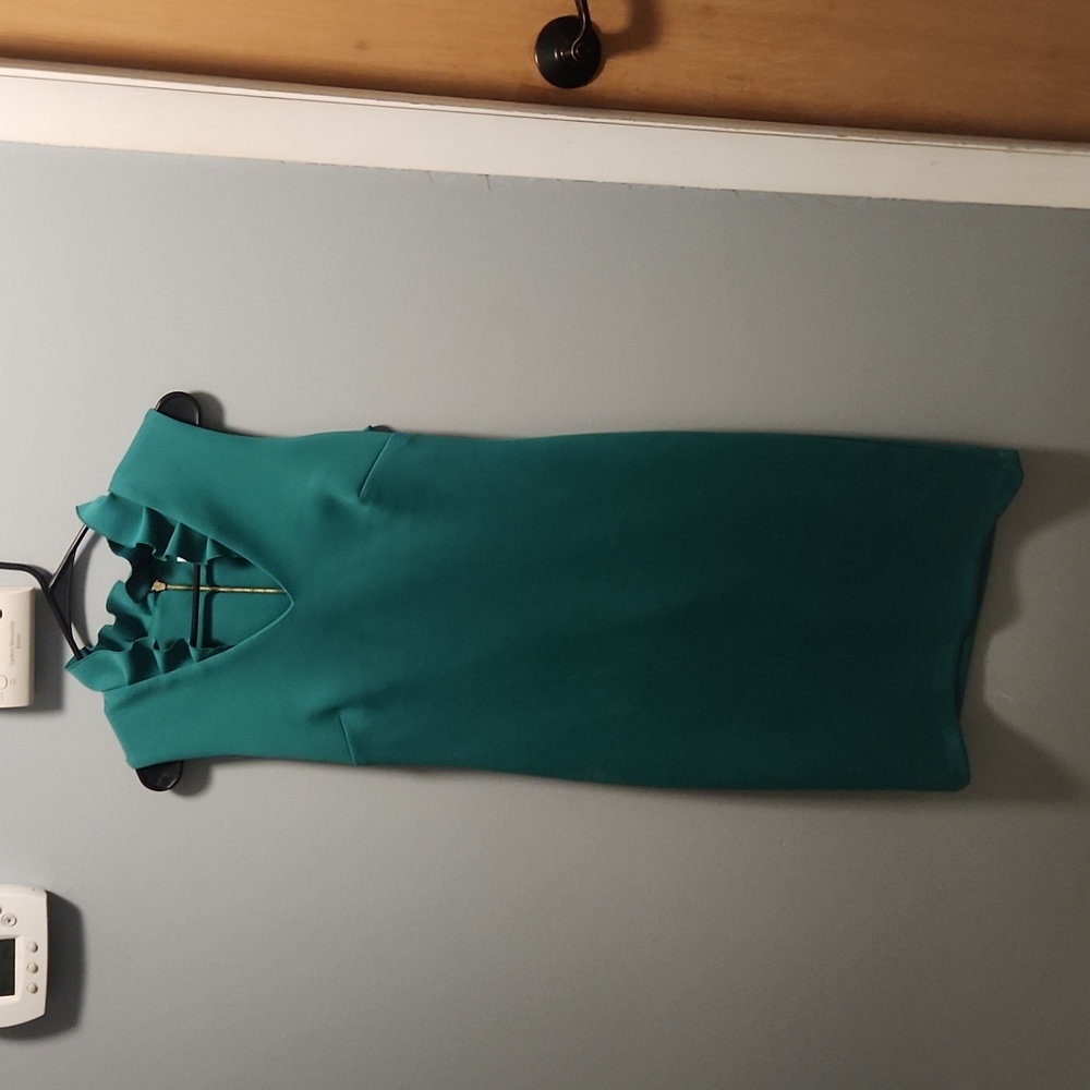Emerald Calvin Dress